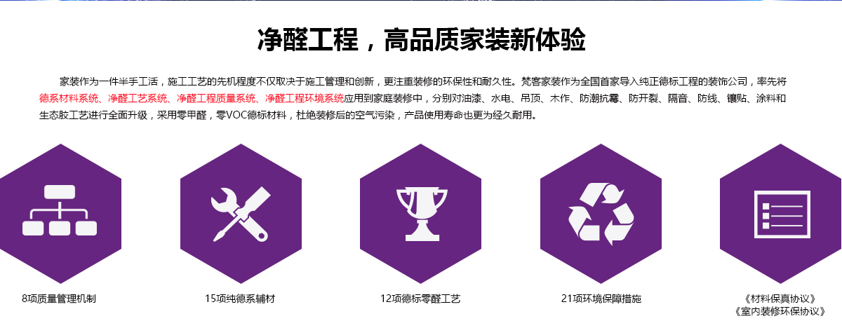 淨醛工程高品質家裝新體驗