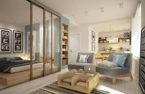 天津小戶型舊房設計改造案例，舊房大變身