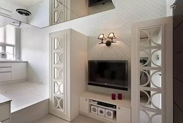 天津西青區裝修公司推薦新款電視背景牆