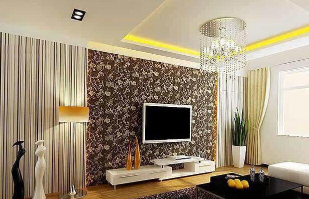 2016年婚房電視背景牆裝修效果圖大全
