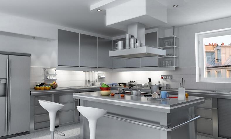 沈陽室內廚房設計裝修，安全是第一位